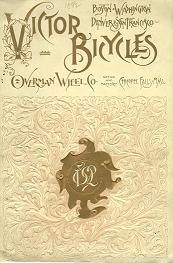 Everything Bicycles - : 1892 Victor Bicycles produced by Overman Wheel Co of Chicopee Falls, Mass (Original catalogue, not a reprint): Catalogs-Antique, Bicycle Mfgrs.
