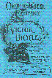 Everything Bicycles - : 1892 Overman Wheel Co of Chicopee Falls, MA, maker of Victor Bicycles (Reprint, not an original)): Catalogs-Antique, Bicycle Mfgrs.
