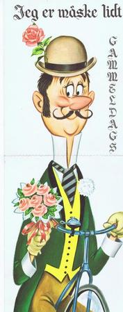 Everything Bicycles - : Fathers Day Card from Denmark (see the picture gallery): Greeting Cards-Contemporary