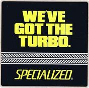 Everything Bicycles - : SPECIALIZED TURBO - Large for Store Window or Door: Stickers, Decals & Heat-Transfers (adhesive & water transfer)