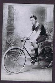 Everything Bicycles - : c.1919 GENT ON RACER-Notice the Toe Straps on the Pedals (But no Toe Clips): Photographs-Antique Collectables (tin, glass, paper)