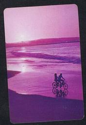 Everything Bicycles - : Couple on a Tandem, riding in the ocean`s surf (see the picture gallery) : Cards-Playing (playing cards with bicycle designs)