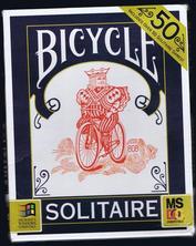 Everything Bicycles - : <p>Bicycle Solitaire Game, 3 1/2 inch CD, by Swfte</p>: Cards-Playing (playing cards with bicycle designs)