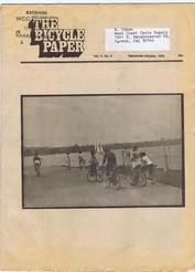 Everything Bicycles - : 1976 Sept-Oct, &nbsp;THE BICYCLE PAPER, Vol. 5, No. 6&nbsp; : Magazines&Periodicals-Contempory, Various Titles
