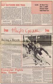 Everything Bicycles - : <p>1973 August, HIGH GEAR, No. 7, Published by Steve Murtough in Berkely, California</p>: Magazines&Periodicals-Contempory, Various Titles