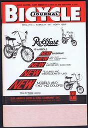 Everything Bicycles - : 1970 April&nbsp;BICYCLE JOURNAL Vol. XXIX, No. 4, by Bill and Lynn Quinn (Wonderful People!) : Magazines&Periodicals-Contemporary, Bicycle Journal & BBJ (Bicycle Business Jour