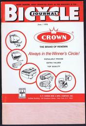 Everything Bicycles - : 1970 June&nbsp;BICYCLE JOURNAL Vol. XXIX, No. 6, by Bill and Lynn Quinn (Wonderful People!) : Magazines&Periodicals-Contemporary, Bicycle Journal & BBJ (Bicycle Business Jour