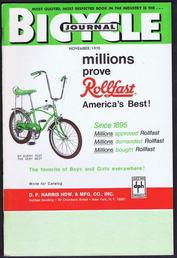 Everything Bicycles - : 1970 November&nbsp;BICYCLE JOURNAL Vol. XXIX, No. 11, by Bill and Lynn Quinn (Wonderful People!) : Magazines&Periodicals-Contemporary, Bicycle Journal & BBJ (Bicycle Business Jour