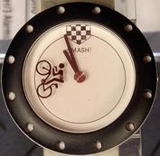 Everything Bicycles - : SMASH Wrist Watch, with a Grey Vinyl Band (see the picture gallery): Watches (Wrist Watches & Pocket Watches)