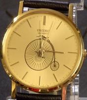 Everything Bicycles - : SEIKO QUARTZ `Ordinary` with Leather Band (see the picture gallery): Watches (Wrist Watches & Pocket Watches)