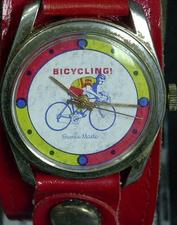 Everything Bicycles - : BICYCLING! Magazine Swiss Made Watch (see the picture gallery) : Watches (Wrist Watches & Pocket Watches)