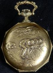 Everything Bicycles - : ALSTA Pocket Watch, 17 Jewels, (see the picture gallery): Watches (Wrist Watches & Pocket Watches)