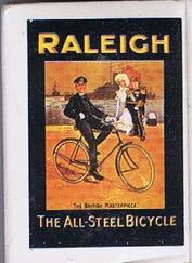 Everything Bicycles - : RALEIGH-The All Steel Bicycle, Small Box of Stick Matches (see the picture gallery): Matches