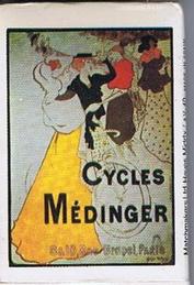 Everything Bicycles - : Cycles MEDINGER,&nbsp;Small Box of Stick Matches (see the picture gallery): Matches