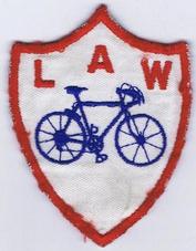 Everything Bicycles - : Membership Patch, L.A.W.-League of American Wheelmen: Patches & Emblems, Embroidered (for iron & sew on)