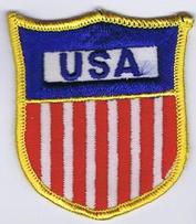Everything Bicycles - : United States Logo-Generic: Patches & Emblems, Embroidered (for iron & sew on)