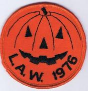 Everything Bicycles - : Halloween Day Ride�1976-L.A.W.: Patches & Emblems, Embroidered (for iron & sew on)