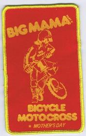 Everything Bicycles - : BMX Race, Big Mama Part-II - Mother`s Day: Patches & Emblems, Embroidered (for iron & sew on)