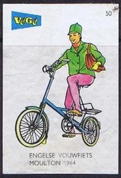 Everything Bicycles - : 50 Matchbox Label from Holland, Vege Brand (A 1964 Engelse Vouwfiets Moulton): Matches