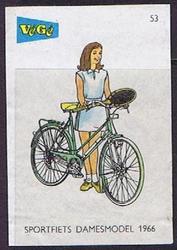Everything Bicycles - : 53 Matchbox Label from Holland, Vege Brand (A 1966 Sportfiets Damesmodel): Matches