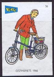 Everything Bicycles - : 56 Matchbox Label from Holland, Vege Brand (A 1966 Gezinsfiets): Matches