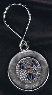 Everything Bicycles - : L.A.W. (League of American Wheelmen) - Keychain: Bicycle Industry Souvenirs (SWAG)