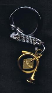 Everything Bicycles - : Swallow, Captain`s Bugle Horn- Keychain: Bicycle Industry Souvenirs (SWAG)