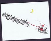 Everything Bicycles - : 2007 Seasons Greetings from Wayne and Renate Lumpkin (Avid): Greeting Cards-Contemporary