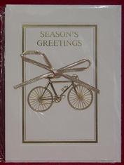 Everything Bicycles - : Season`s Greetings Exer Road Bike: Greeting Cards-Contemporary