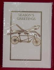 Everything Bicycles - : Season`s Greetings Exer Tandem: Greeting Cards-Contemporary
