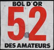 Everything Bicycles - : Racer`s Number 52 from France-MEMENTO: Programs, Posters, Adverts & Memorabilia for Racing & Touring Events