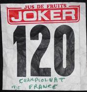 Everything Bicycles - : Racer`s Number 120 from France-MEMENTO: Programs, Posters, Adverts & Memorabilia for Racing & Touring Events