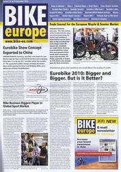 Everything Bicycles - : 2010-Sept BIKE EUROPE: Magazines&Periodicals-Contempory, Various Titles