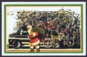 Everything Bicycles - : 2010 Merry Christmas from Gene Smith (aka Smitty): Greeting Cards-Contemporary