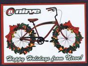 Everything Bicycles - : 2010 Merry Christmas from Nirve Bicycles (Nirve Sports Ltd): Greeting Cards-Contemporary