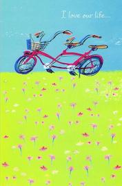 Everything Bicycles - : Greeting Card-Note with message: Greeting Cards-Contemporary