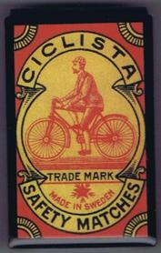 Everything Bicycles - : SAFETY MATCHES from Sweden, CICLISTA Brand: Matches