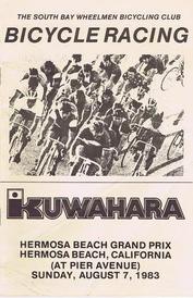 Everything Bicycles - : 1983 Hermosa Beach, CA Grand Prix-PROGRAM: Programs, Posters, Adverts & Memorabilia for Racing & Touring Events