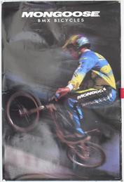 Everything Bicycles - : Mongoose BMX Poster featuring Brian Lopes: Posters