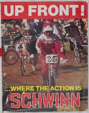 Everything Bicycles - : Schwinn BMX Up Front Where the Action is: Posters