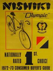 Everything Bicycles - : 1973 NISHIKI Olympic 1972-1973 Top Rated: Posters