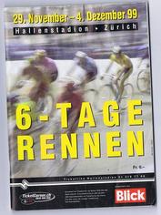 Everything Bicycles - : 1999 ZURICH 6-DAY Full Size Program: Programs, Posters, Adverts & Memorabilia for Racing & Touring Events
