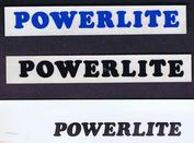 Everything Bicycles - : POWERLITE BMX: Stickers, Decals & Heat-Transfers (adhesive & water transfer)
