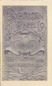 Everything Bicycles - : 1893.c or 1894.c, Advertising Card, 4-pages: Catalogs-Antique, Bicycle Mfgrs.
