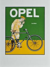 Everything Bicycles - : Opel Small Reproduction of Antique Poster: Posters