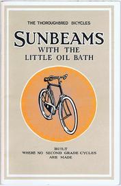 Everything Bicycles - : 1923 SUNBEAM Bicycles (Original, not a reproduction): Catalogs-Antique, Bicycle Mfgrs.