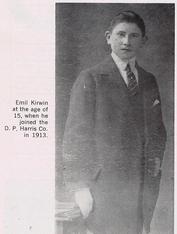 Everything Bicycles - : Emil Kirwin with the D.P. Harris Hdwe. & Mfg. Co: Who's Who-Mfgr's of Bicycles, Tricycles and/or Wheel Goods & Employees