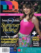 Everything Bicycles - : 2012-July-August, MOMENTUM The Magazine for Self-Propelled People: Magazines&Periodicals-Contempory, Various Titles