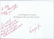 Everything Bicycles - : 2011 Merry Christmas & Happy New Year from Doug and Jo Stiverson: Greeting Cards-Contemporary