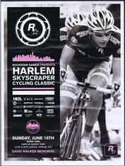Everything Bicycles - : 2000`s circa ROCKSTAR HARLEM SKYSCRAPER CYCLING CLASSIC Poster: Programs, Posters, Adverts & Memorabilia for Racing & Touring Events